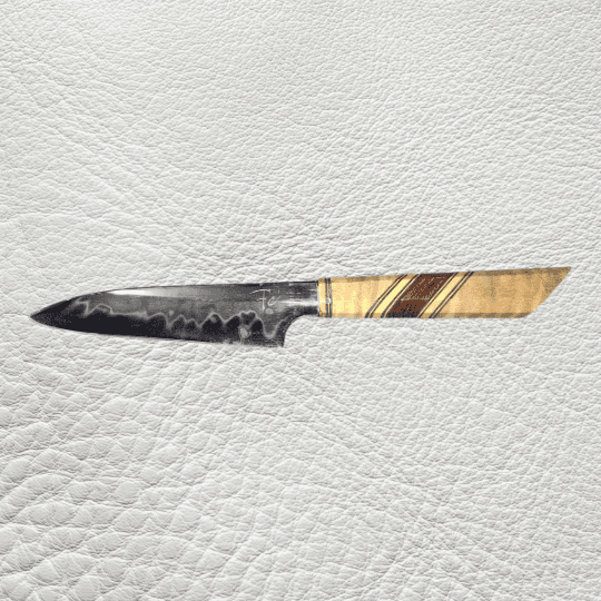 Handmade kitchen knife — Four Elements Smithy